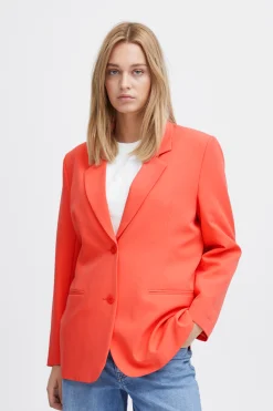 Ichi Blazers>IHLEXI Blazer HotCoral
