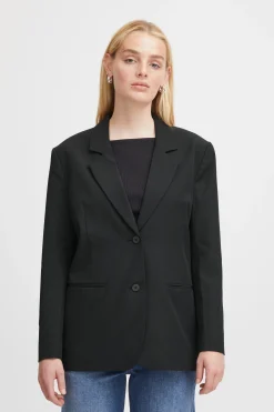 Ichi Blazers>IHLEXI Blazer Black