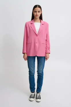 Ichi Blazers>IHLEXI Blazer SuperPink