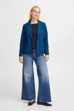 Ichi Blazers>IHLEXI Blazer TrueBlue