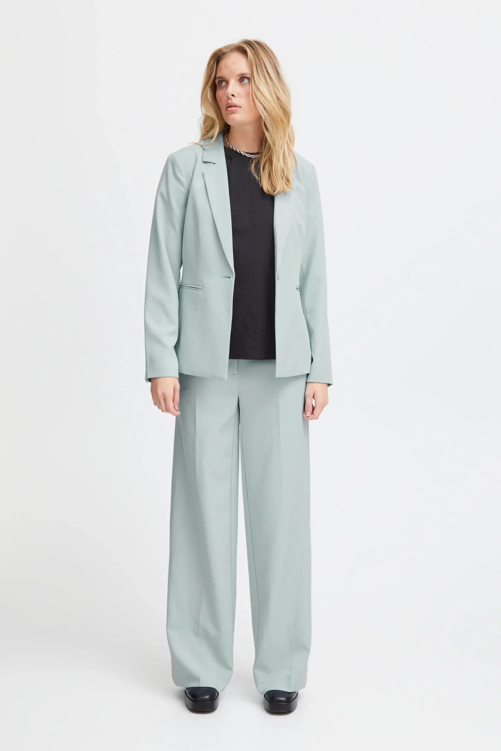 Ichi Blazers>IHLEXI Blazer Ether