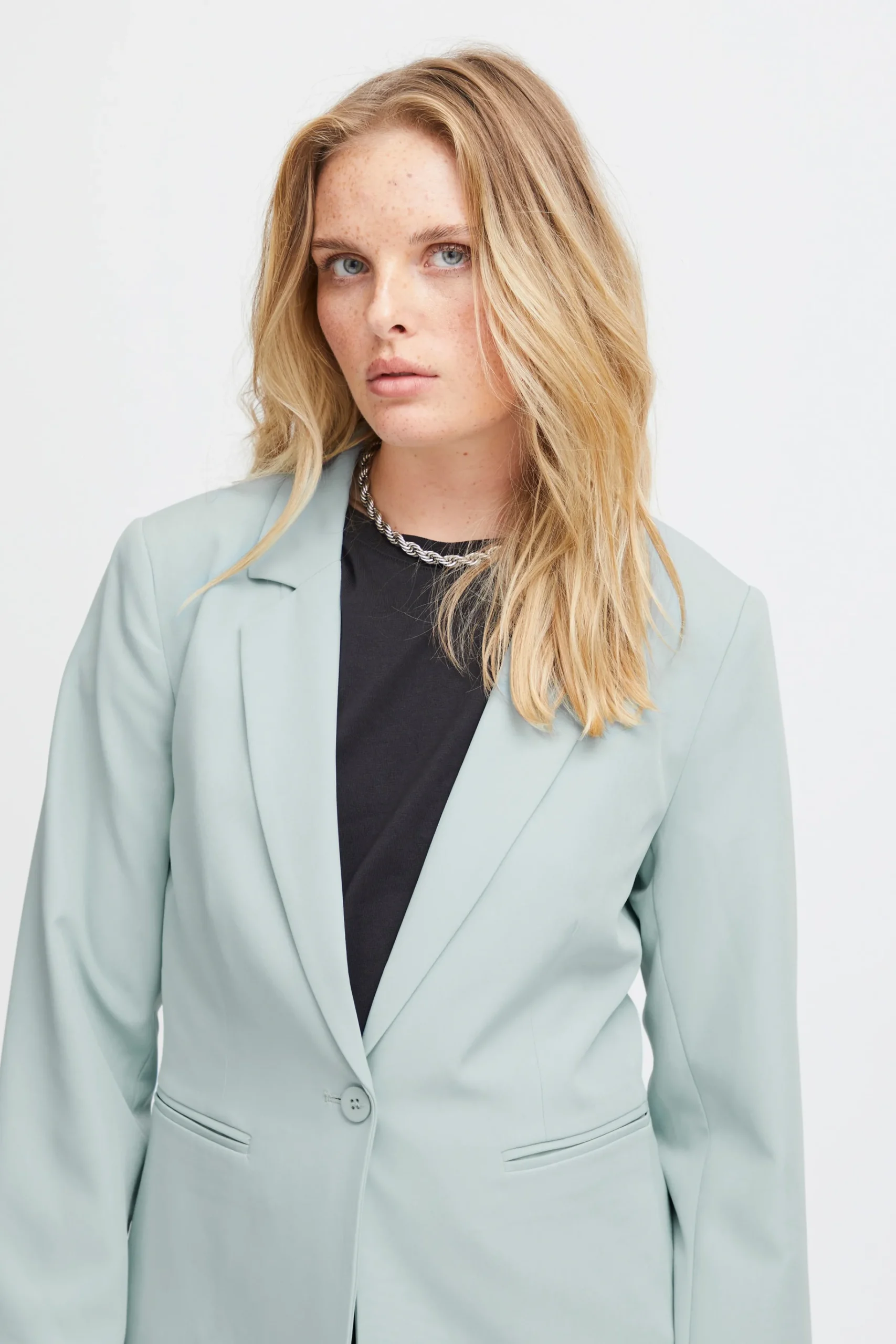 Ichi Blazers>IHLEXI Blazer Ether