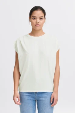 Ichi T-shirts>IHLISKEN Top CloudDancer