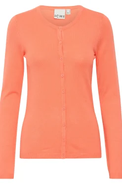 Ichi Strickwaren>IHMAFA Cardigan HotCoral
