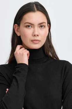 Ichi Basics | Strickwaren>IHMAFA Pullover Black