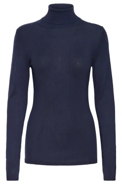 Ichi Basics | Strickwaren>IHMAFA Pullover TotalEclipse