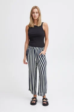 Ichi Hosen>IHMARRAKECH Hose TotalEclipseStripeAop