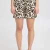 Ichi Kurze Hosen>IHMARRAKECH Shorts CaribouAnimalAop