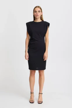 Ichi Kleider>IHMITINE Kleid Black
