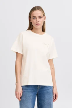 Ichi T-shirts>IHNYNNA T-shirt CloudDancer