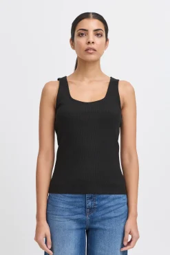 Ichi T-shirts>IHORETA Top Black