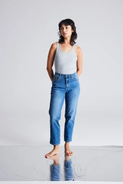 Ichi Basics | T-shirts>IHPALMER Top Greymelange