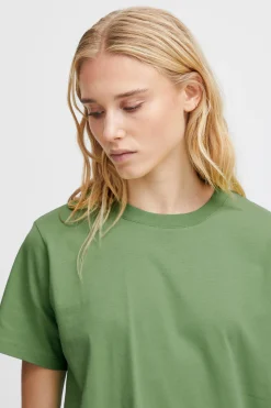 Ichi T-shirts>IHPALMER T-shirt GreenTea