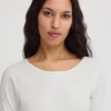 Ichi Basics | T-shirts>IHPALMER T-shirt CloudDancer