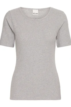 Ichi Basics | T-shirts>IHPALMER T-shirt Greymelange