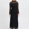 Ichi Kleider>IHPERLA Kleid Black