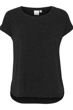 Ichi Basics | T-shirts>IHREBEL T-shirt Black