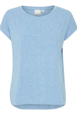 Ichi T-shirts>IHREBEL T-shirt DellaRobbiaBlue