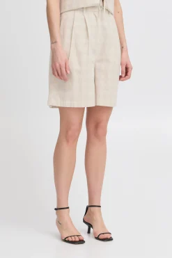 Ichi Kurze Hosen>IHSAFFRON Shorts