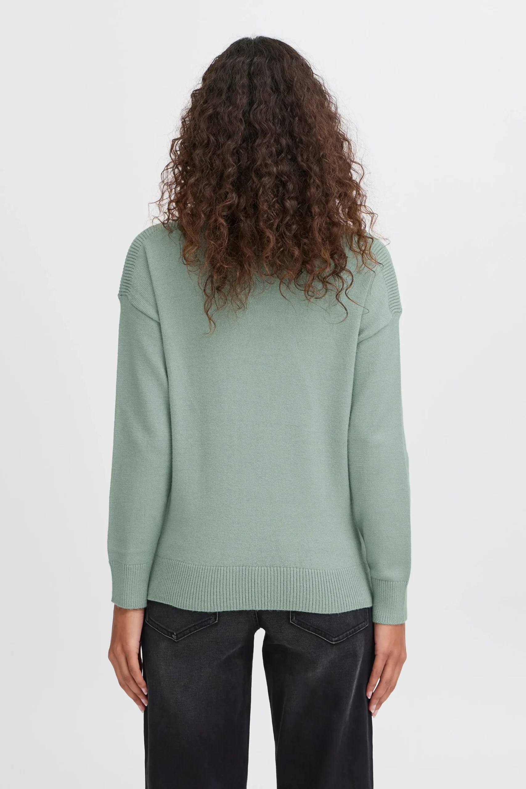 Ichi Strickwaren>IHSELLA Pullover BerylGreen