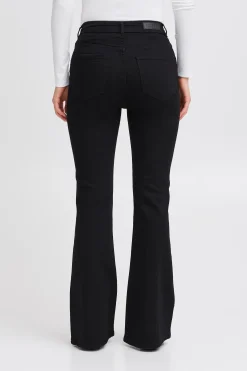 Ichi Jeans>IHTWIGGY FLAIRED HIGH WAIST Jeans Black