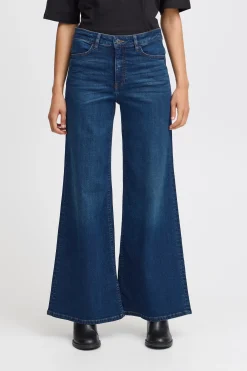 Ichi Jeans>IHTWIGGY Jeans Darkblue