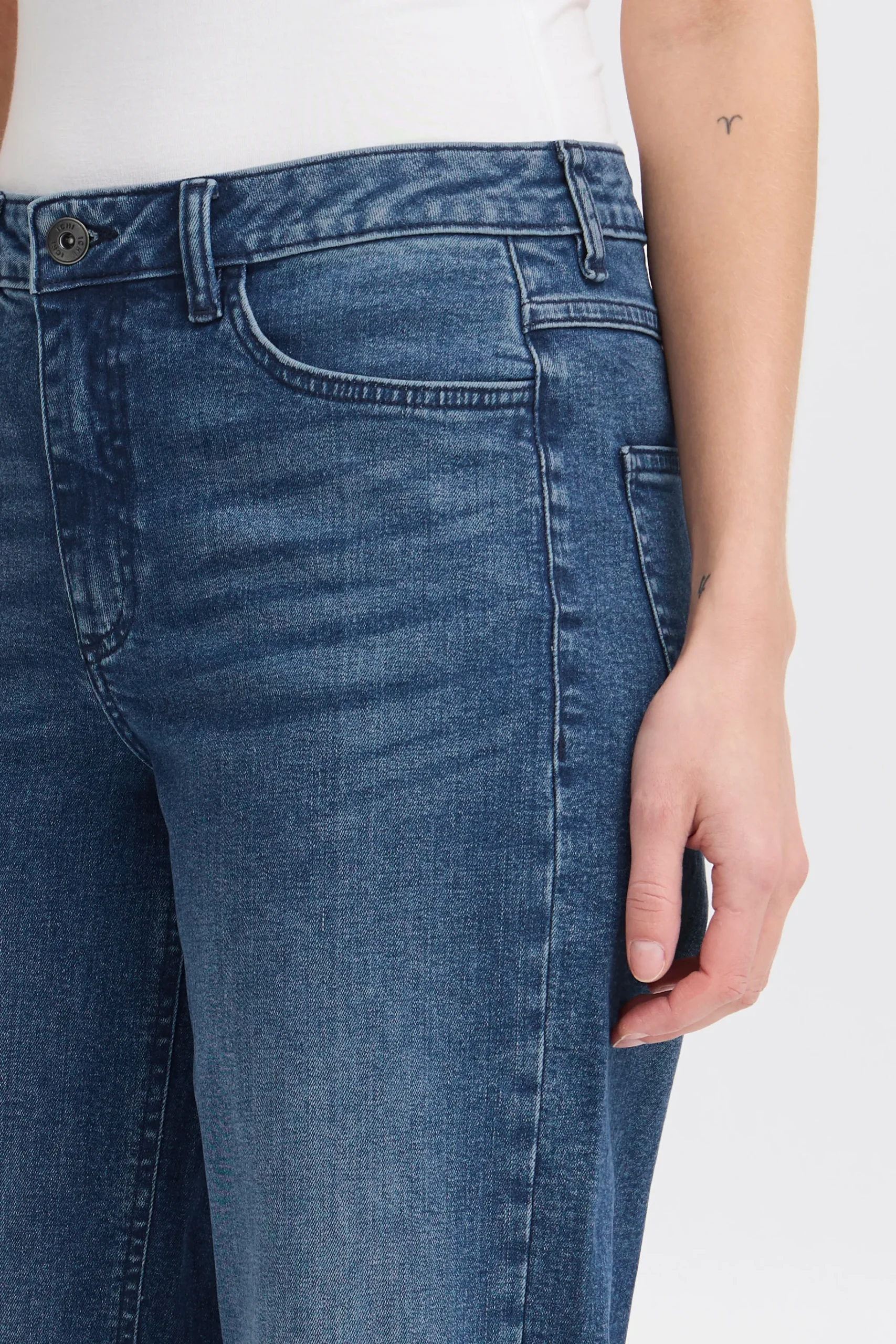 Ichi Basics | Jeans>IHTWIGGY Jeans Mediumblue