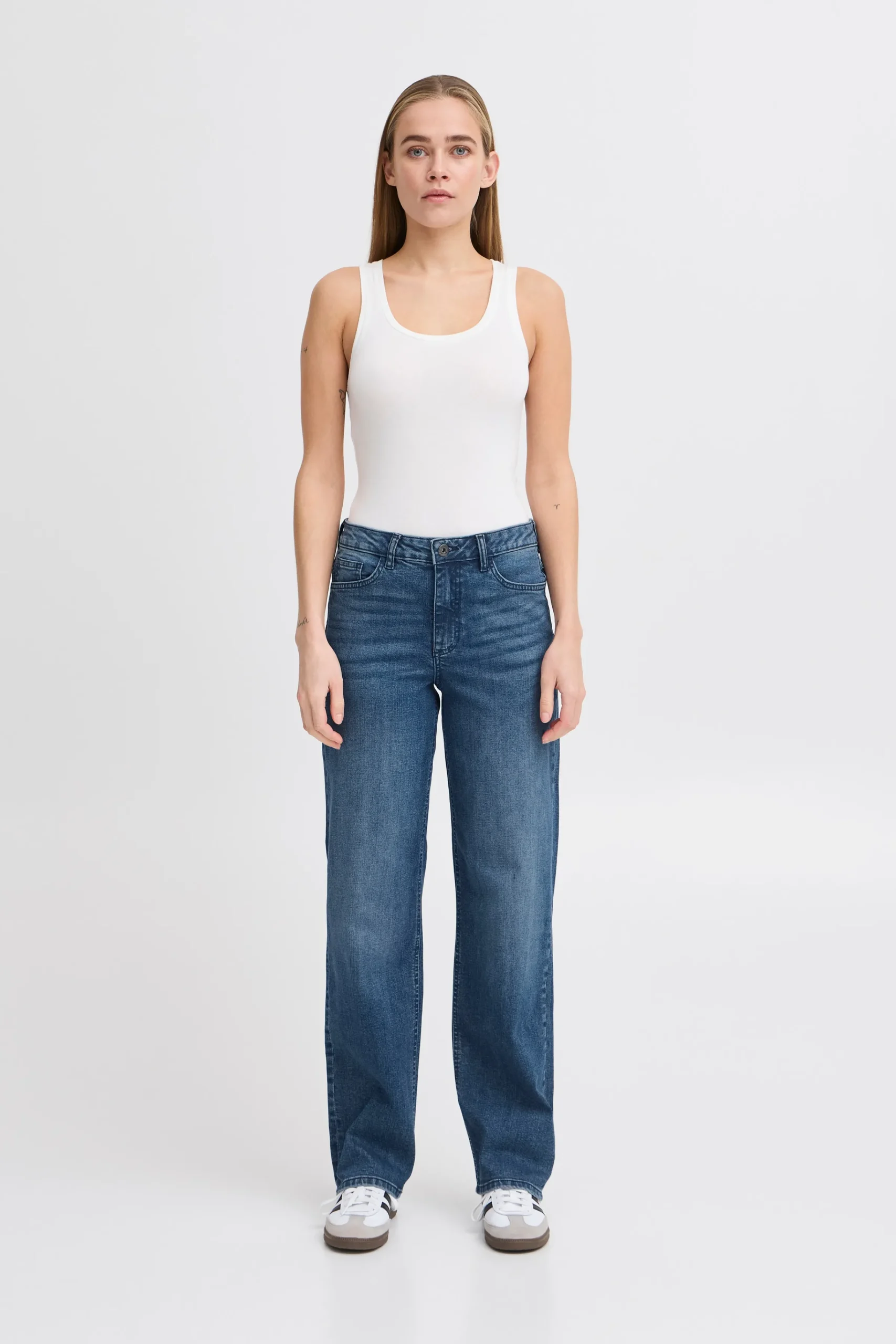 Ichi Basics | Jeans>IHTWIGGY Jeans Mediumblue