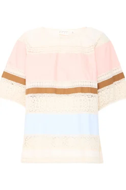 Atelier Rêve Blusen>IRALICE Kurzarm-Bluse