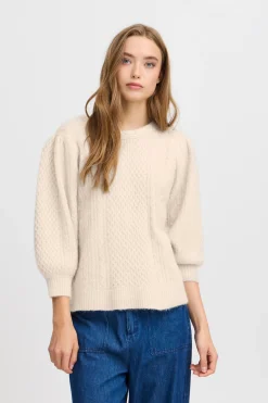 Atelier Rêve Strickwaren>IRAZORA Pullover BirchMelange