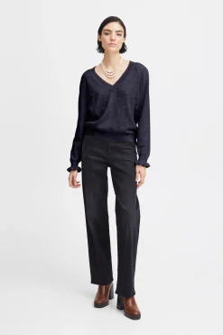 Atelier Rêve Strickwaren>IRGABRIELLE Pullover MaritimeBlue
