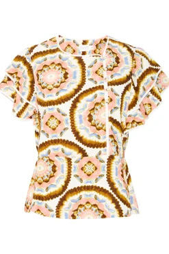 Atelier Rêve Blusen>IRLILJE Kurzarm-Bluse
