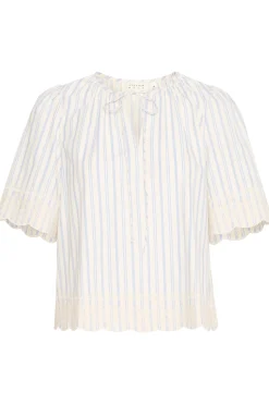 Atelier Rêve Blusen>IRMAJA Kurzarm-Bluse