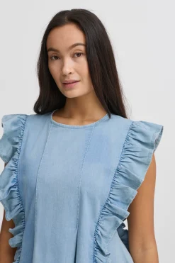 Atelier Rêve Blusen>IRTRICA Ärmellose Bluse