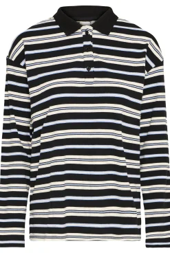 Ichi T-shirts>IXBECKY Poloshirt Black