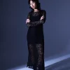 Ichi Kleider>IXFIGINA Kleid Black