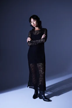 Ichi Kleider>IXFIGINA Kleid Black