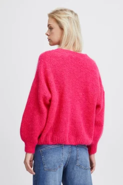 Ichi Strickwaren>IXMARITA Pullover FuchsiaPurple