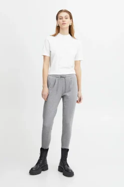 Ichi Basics | Hosen>KateIH Hose GreyMelange