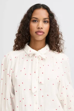 Atelier Rêve Blusen>Langarm-Bluse SnowWhite