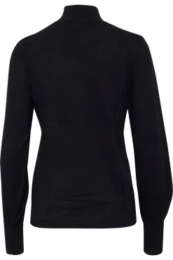 Ichi Strickwaren>Strickpullover Black